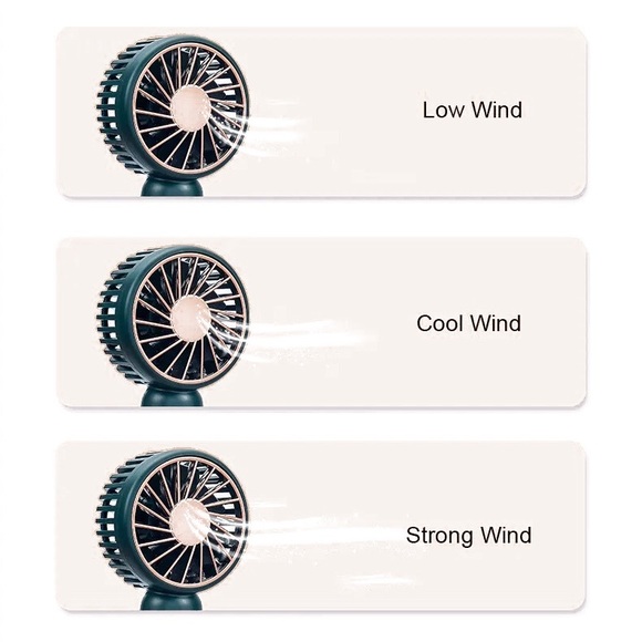 Mini Portable Fan - Picture 2 of 5